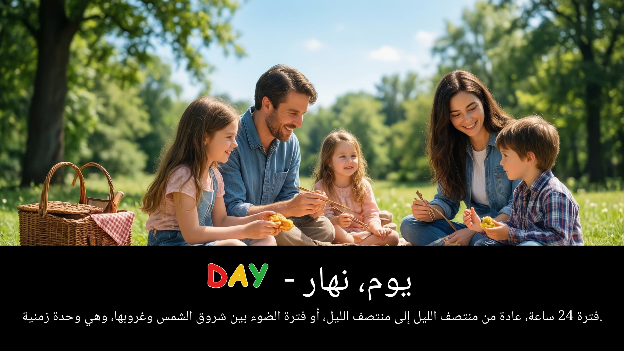 Arabic Illustration for day